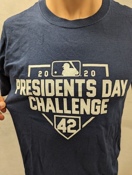 NWT Jackie Robinson Presidents Day Challenge Shirt Fanatics S