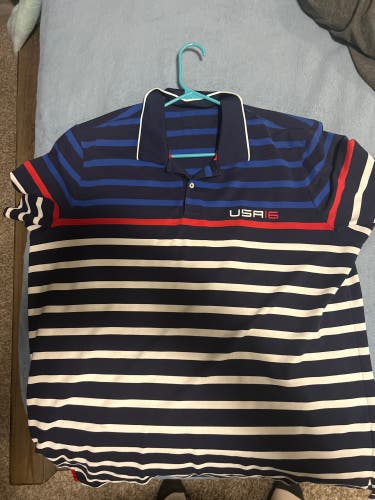 2016 Ralph Lauren USA Ryder Cup Official Ryder Cup Polo 2XL / XXL - Excellent Condition
