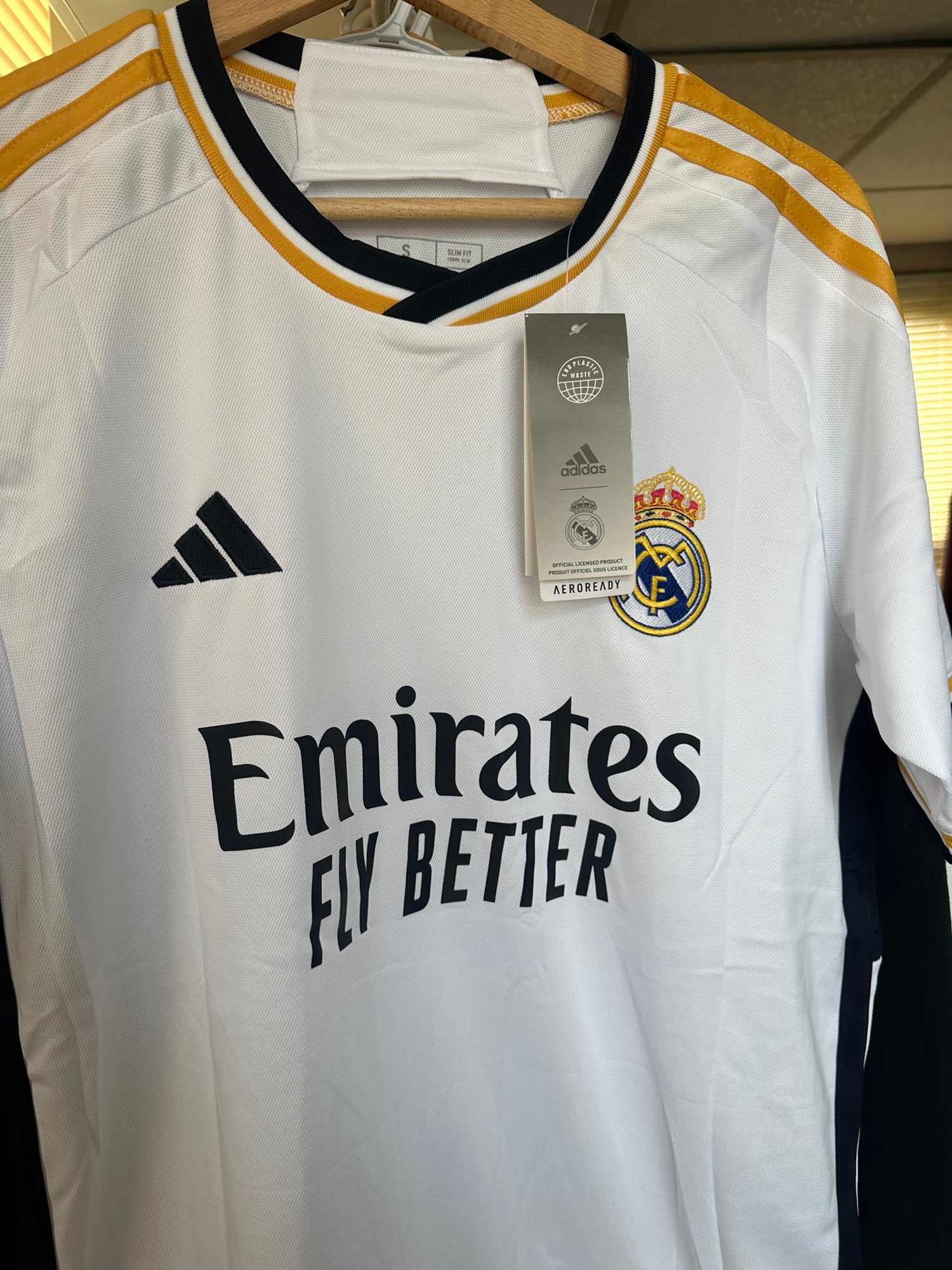 Adidas Real Madrid Home Jersey 23/24 White Womens