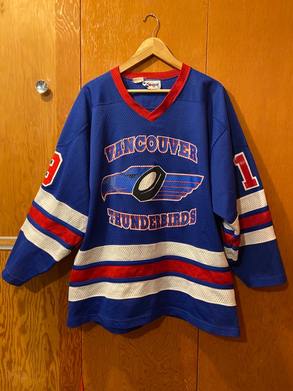 CCM Vancouver Canucks Salmon Gradient Flying Skate NHL Jersey Red