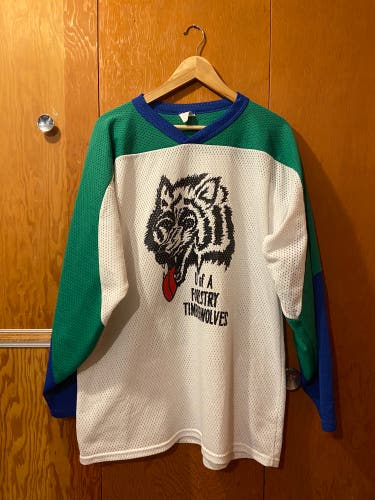 Vintage Hockey Jersey U Of A Forestry Timberwolves