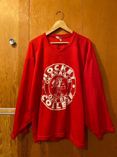 Vintage Hockey Jersey - Oak Bay College