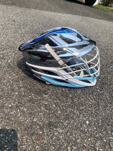 Cascade XRS Lacrosse Helmet - Chrome (Retail: $350)
