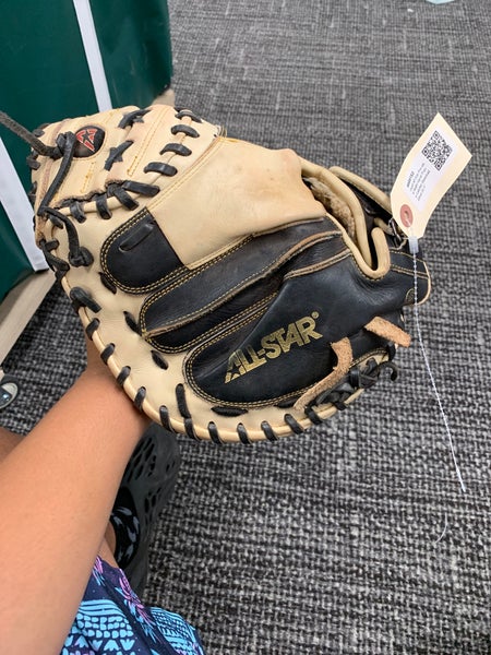 Used All Star Pro elite Jr Catcher Baseball Glove 31.5"