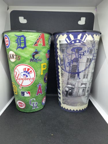 Pair Of New York Yankees Souvenir Cups