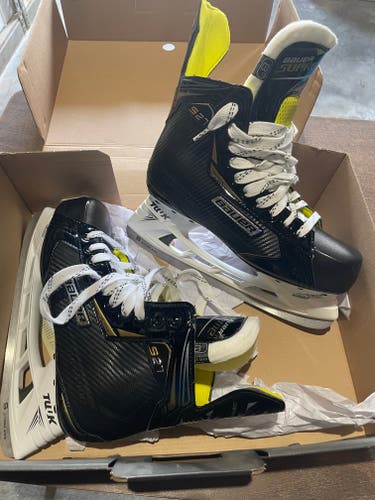 Senior New Bauer Supreme S27 Hockey Skates Regular Width Size 8