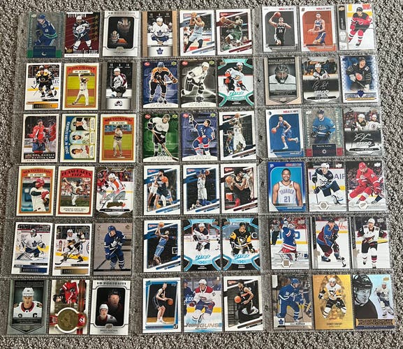Lot Of 500+ Sports Trading Cards