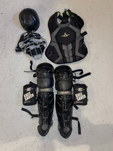 All Star System 7 Catcher's Set
