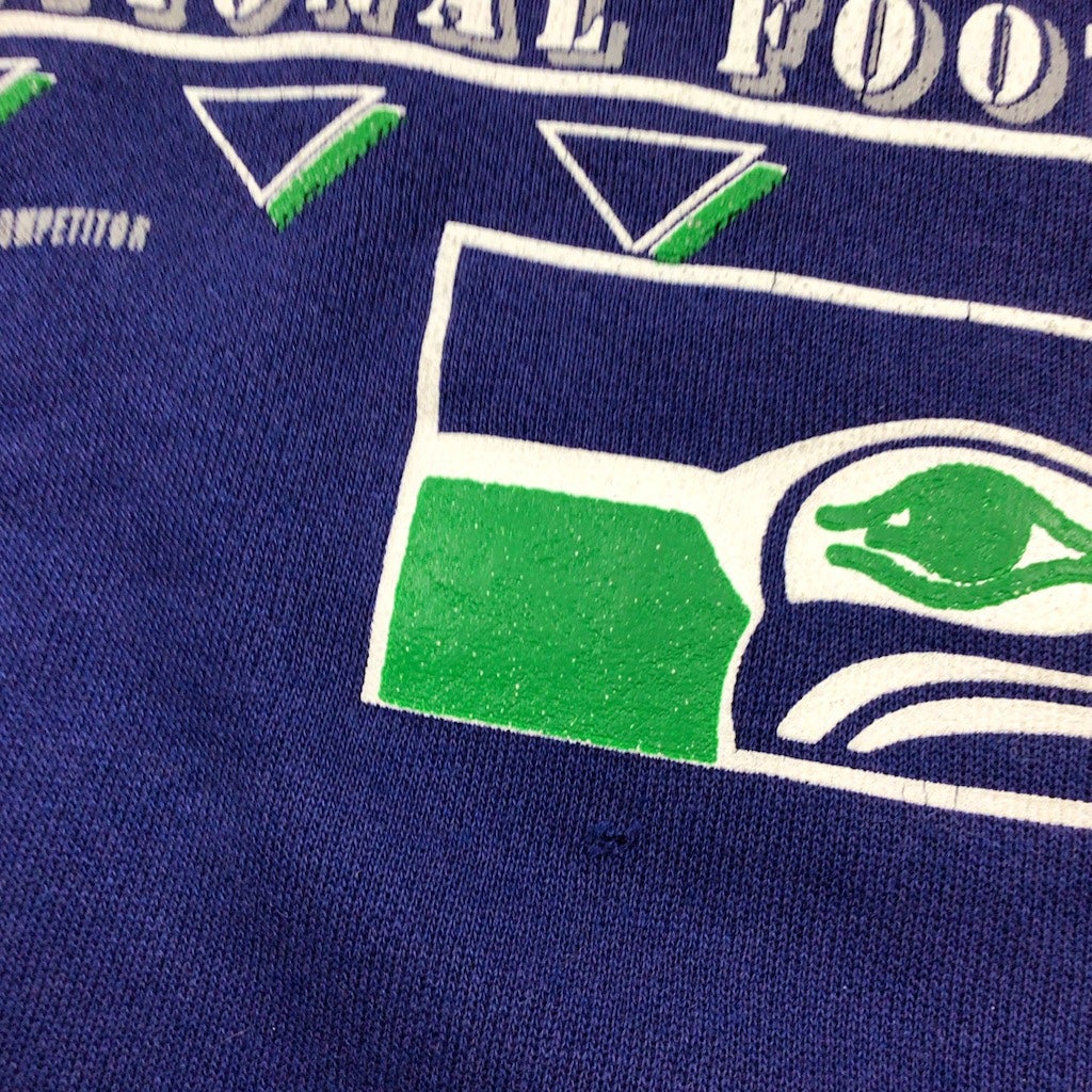 Seattle Seahawks 1970's Vintage NFL Crewneck Sweatshirt - Trend T Shirt  Store Online