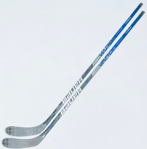 2 Pack Custom Blue Bauer Vapor Hyperlite Hockey Stick-RH-70 Flex-Kucherov Pro Curve