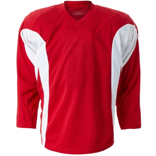 New XXL Blank Red/White Practice Jersey