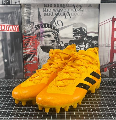 Adidas Freak Ultra Primeknit Boost Football Cleats Mens Size 12.5 Yellow FX1306