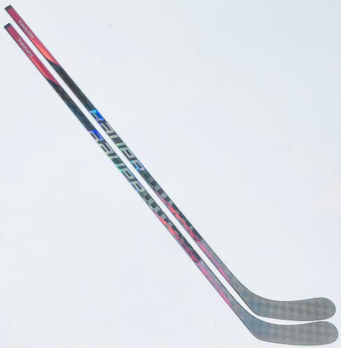 New 2 Pack Custom Red Bauer Nexus SYNC (O33 Build) Hockey Stick-LH-107 Flex-P91-Gloss Finish