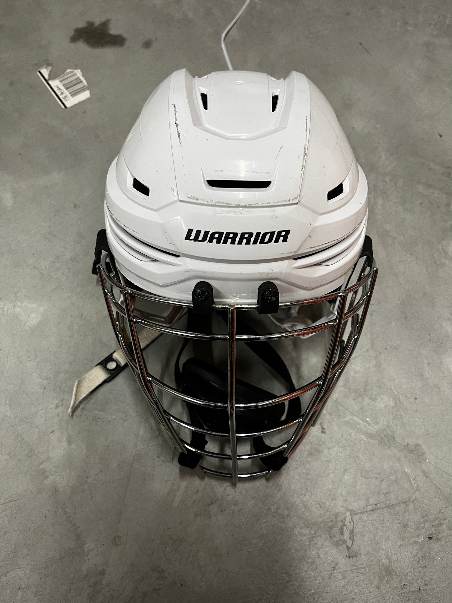 Player's Warrior Fatboy Alpha Pro Box Helmet | SidelineSwap