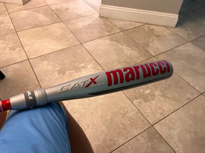 Used USSSA Certified 2023 Marucci Composite CAT X Bat (-10) 21 oz 31"