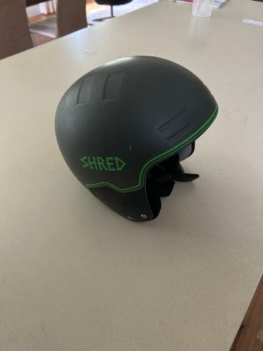 Used Shred Basher Ultimate Helmet FIS Legal