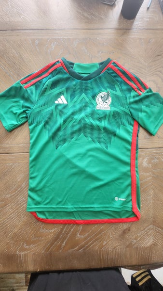 adidas 22-23 Mexico Authentic Home Jersey - Green - Soccer Shop USA