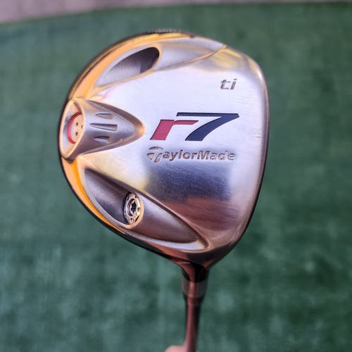 Used Men's TaylorMade Right Handed r7 Fairway Wood Stiff Flex 7 Wood GUC!