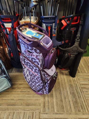 Sun Mountain Diva Golf Bag Cart Lilac Plum Violet 2024