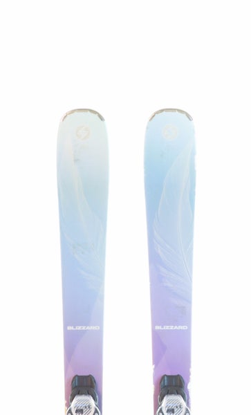 Used 2019 Blizzard Black Pearl 88 SP Skis with Marker TCX 11 Bindings Size 152 (Option 230838)