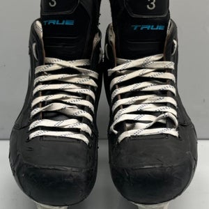 TRUE CUSTOM PRO STOCK ICE HOCKEY SKATES 10 D NHL USED(9367)