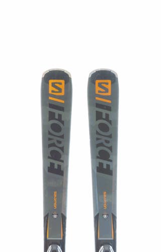 Used 2021 Salomon S/Force 9 Skis with Salomon Z 12 Bindings Size 163 (Option 230852)