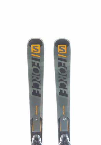 Used 2021 Salomon S/Force 9 Skis with Salomon Z 12 Bindings Size 163 (Option 230853)