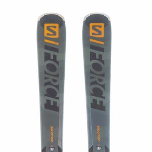 Used 2021 Salomon S/Force 9 Skis with Salomon Z 12 Bindings Size 163 (Option 230854)