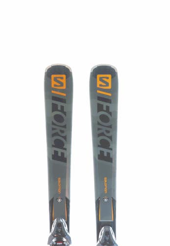 Used 2021 Salomon S/Force 9 Skis with Salomon Z 12 Bindings Size 163 (Option 230857)