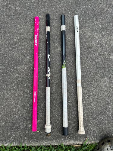 Used Lacrosse Shaft bundle