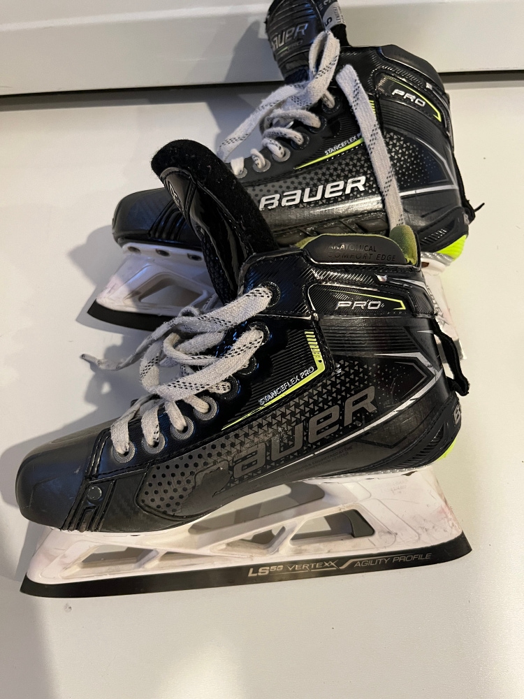 Used Bauer Size 5 Fit 3 Pro Hockey Goalie Skates