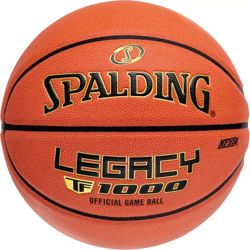 Spalding TF-1000 Legacy Official Game Basketball 768138 Men's Size: 7 NEW NFHS