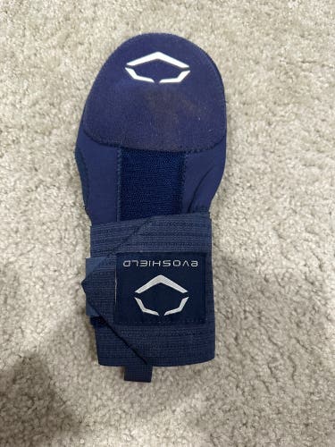 Navy Used Senior EvoShield Wrist Guards Sliding mitt