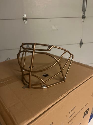 Gold Cat Eye Goalie Cage