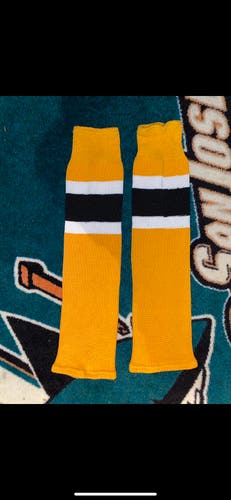 Yellow New Large  Knit Socks