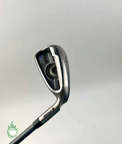 Used Right Handed Ping Brown Dot G 7 Iron Soft Regular Flex Graphite Golf Club