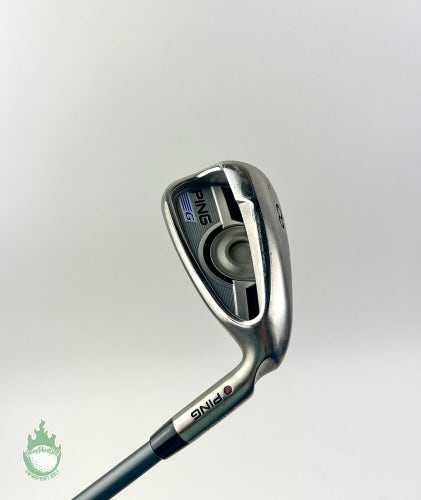 Used Right Handed Ping Brown Dot G 8 Iron Soft Regular Flex Graphite Golf Club