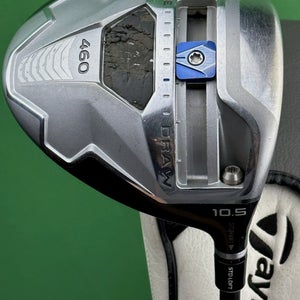 TaylorMade SLDR 460 Driver 10.5* Degree Speeder 57 Stiff S-Flex w/ Cover #2256