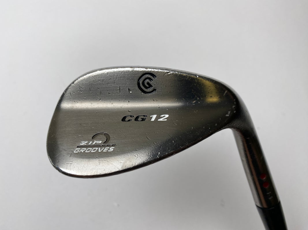 Cleveland CG12 Black Pearl 56* 14 Traction Wedge Steel Mens RH