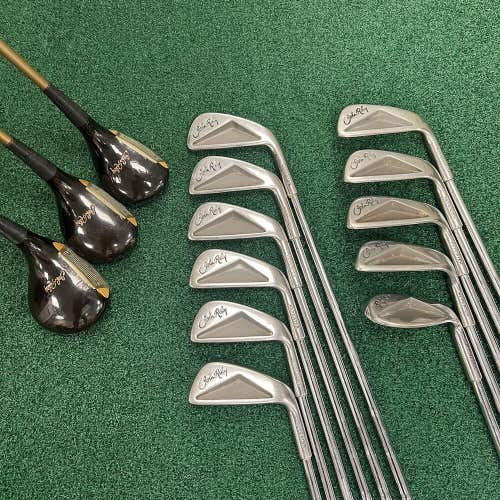 John Riley Repeater Complete Golf Set Men's Right Hand Firm Flex Woods/Irons