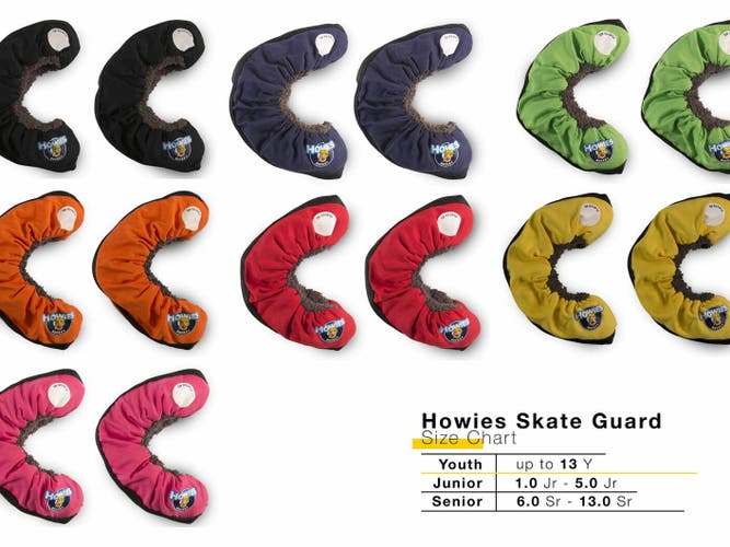 New Youth Howies Hockey Skate Guards (Multiple Colors)
