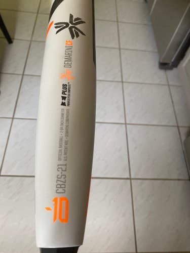 Used USSSA Certified DeMarini Composite CF Bat (-10) 19 oz 29"