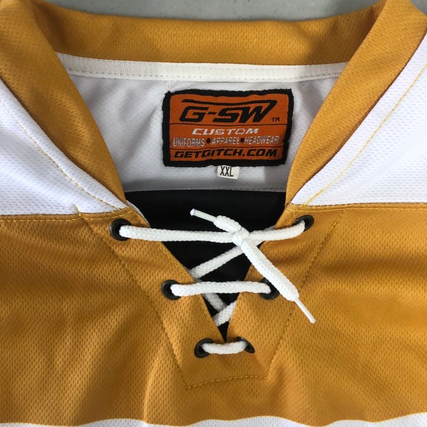 Continuum Hockey Group XXL white game jersey #72 SidelineSwap