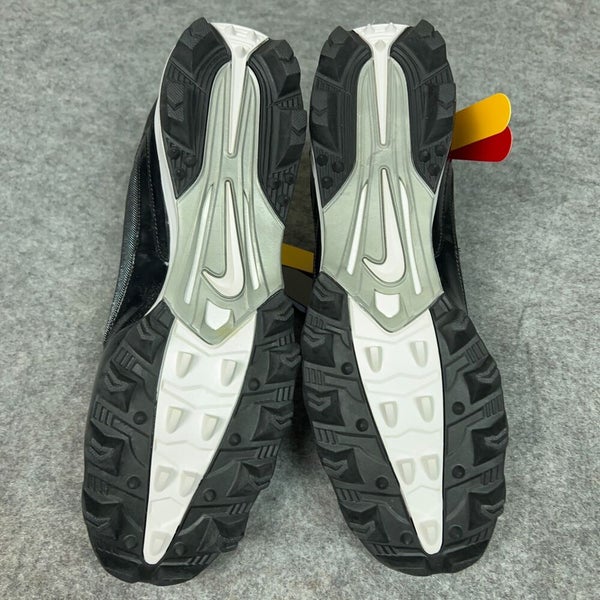 Nike Mens Football Cleat 12.5 Black White Shoe Lacrosse Ladanian Tomlinson Pair