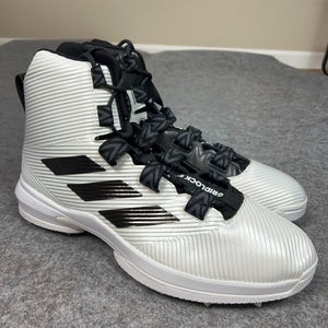 Adidas Mens Football Cleat 17 White Black Shoe Gridlock Linemen High Sport A2