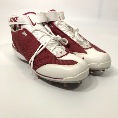 Nike Zoom Superbad 2 TD Mens Football Cleat Size 16 Maroon Red Lacrosse Low