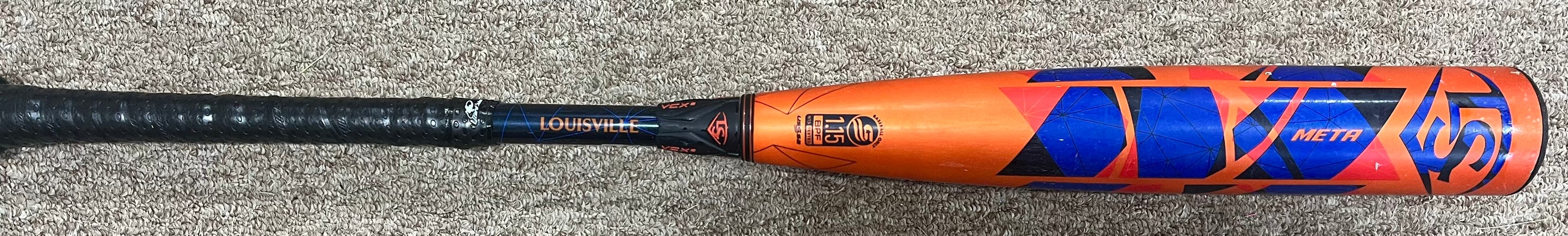Used USSSA Certified 2022 Louisville Slugger Composite Meta Bat (-5) 26 oz 31"