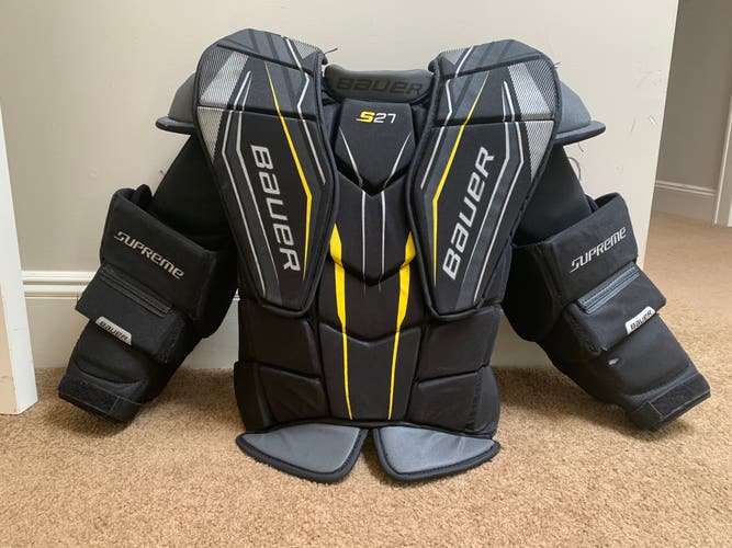 Used Small Bauer Supreme S27 Goalie Chest Protector