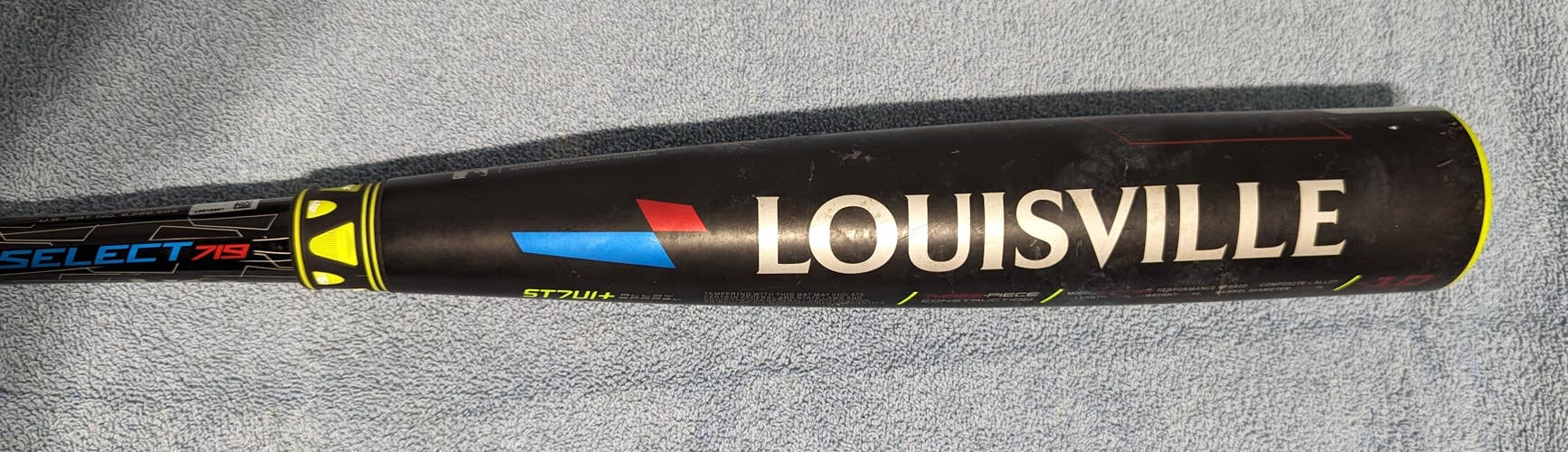 Used 2019 Louisville Slugger Hybrid Select 719 Bat (-10) 22 oz 32"