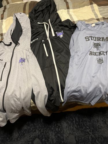 Tri city storm USHL hockey clothes